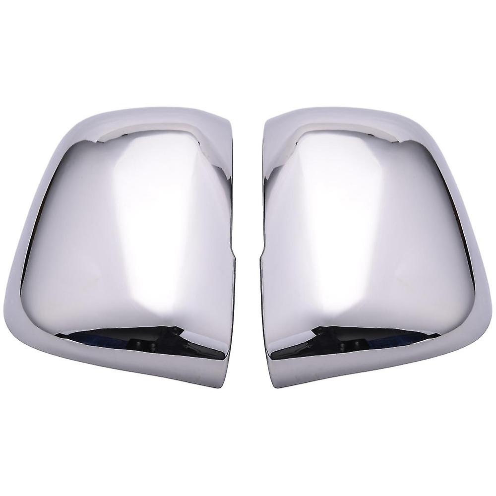 Abs Chrome Side Mirror Decorative Covers Trims For Pajero 2007-2019