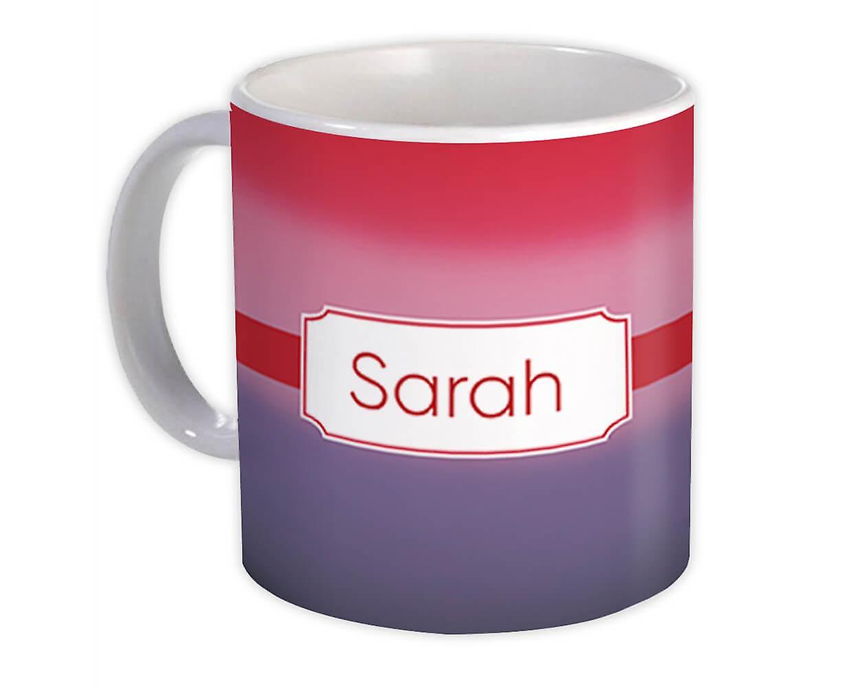 Gift Mug: Blurry Lines Abstract Waves Pastel