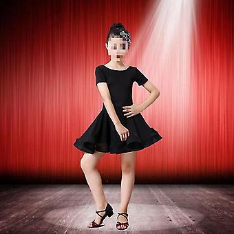Costume da ballo latino per bambini Gonna da ballo per ragazze Vestito da  allenamento Concorso di danza femminile Performa