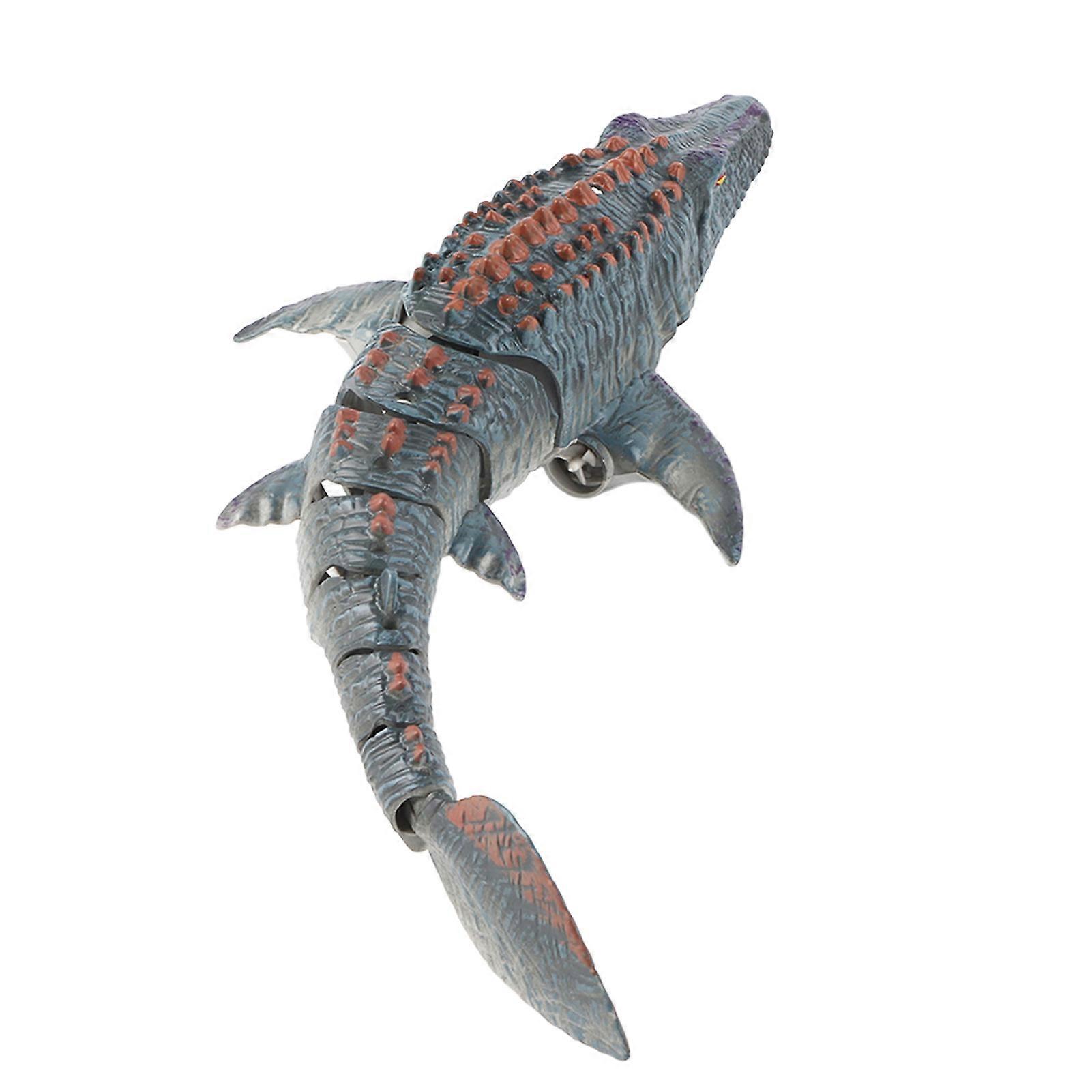 2.4g Wireless Charging Remote Control Simulation Dinosaur Squirting Shark Swinging Mosasaur