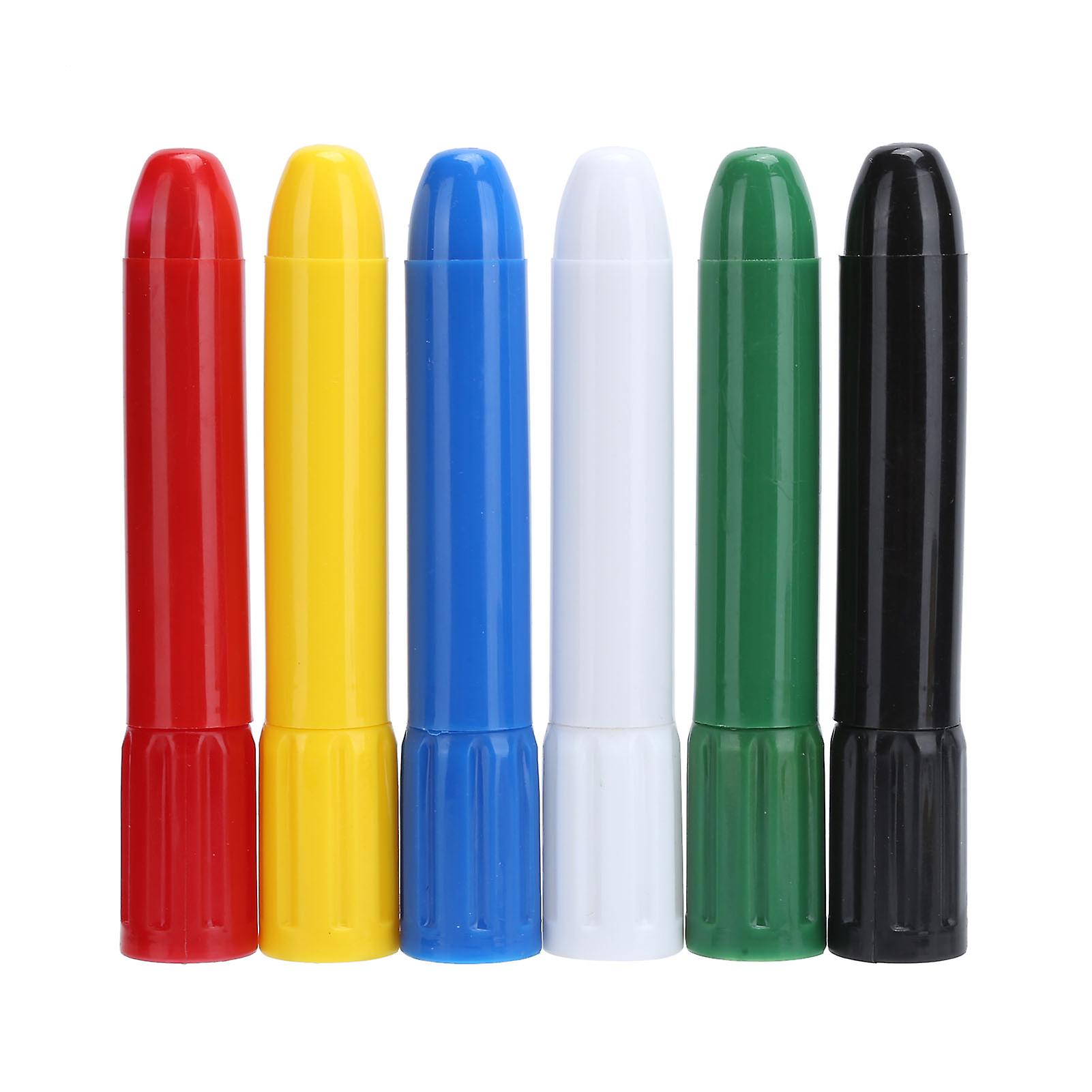 6/12pcs Twistable fargestifter Ansiktsmaling Barn Vaskbare ansiktsmalingspinner