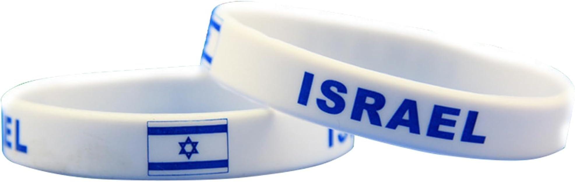 צמיד I עומד עם דגל גן ישראל, דגל ישראל, תמיכה להתפלל למען ידידות ישראל