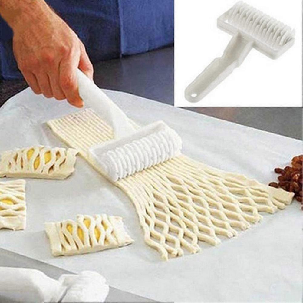 Lattice Dough Cutter Pastry Lattice Roller Cutter Kitchen Baking Tool