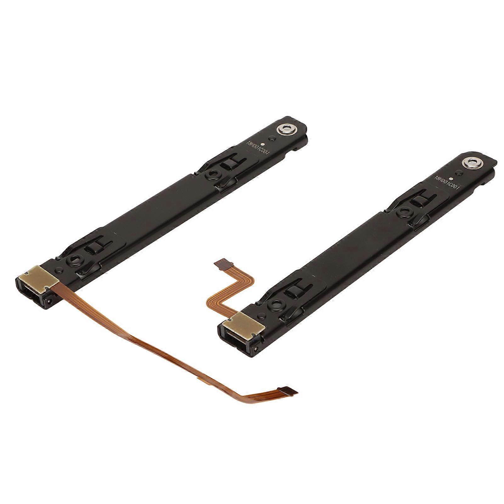 Professional L R Slide Rail Replacement with Sensor Flex Cable for Switch OLED Console