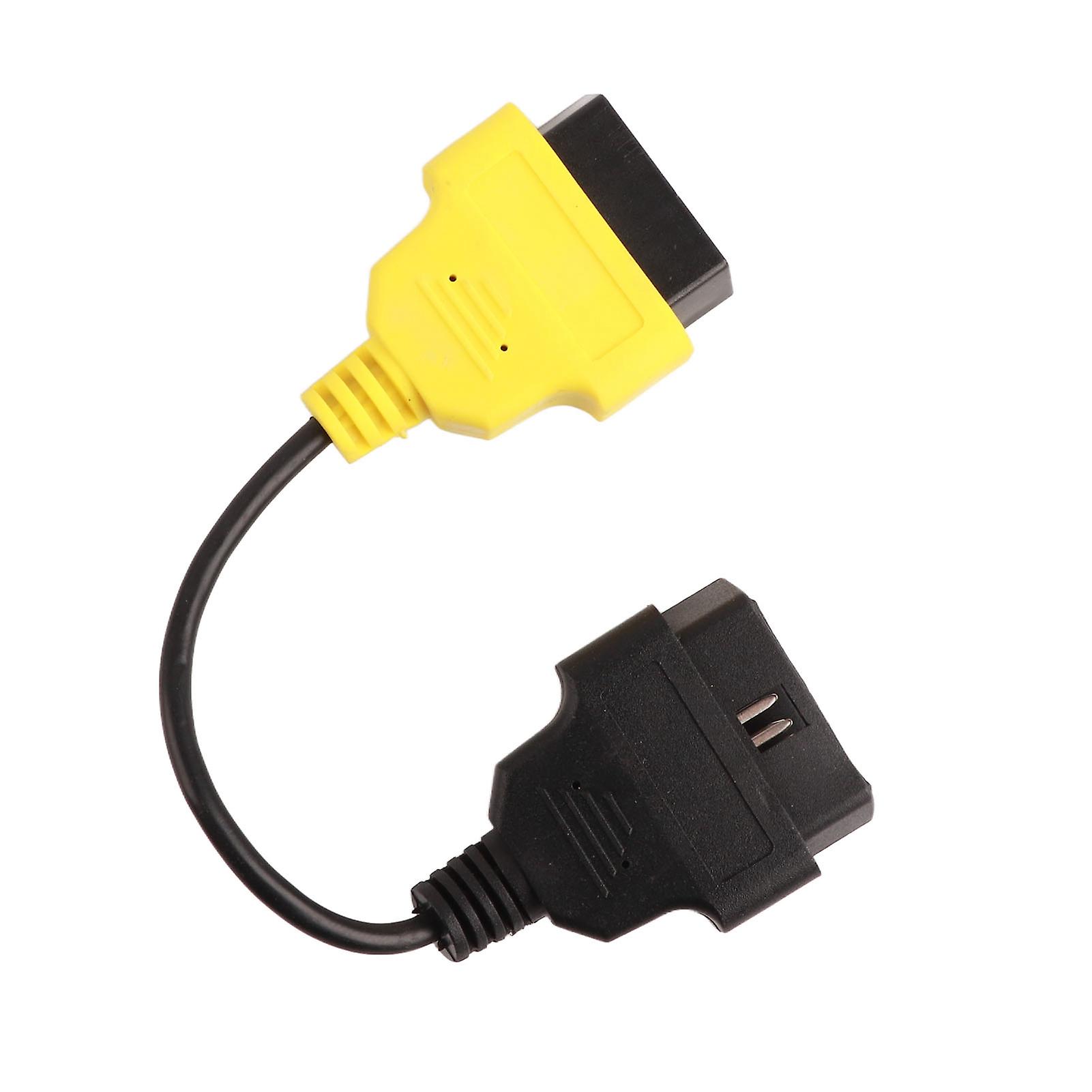 OB Connector Cable,OBD2 Diagnostic Cable Connector OB Diagnostic Adapter Scan Tool Adapter Smooth Operation