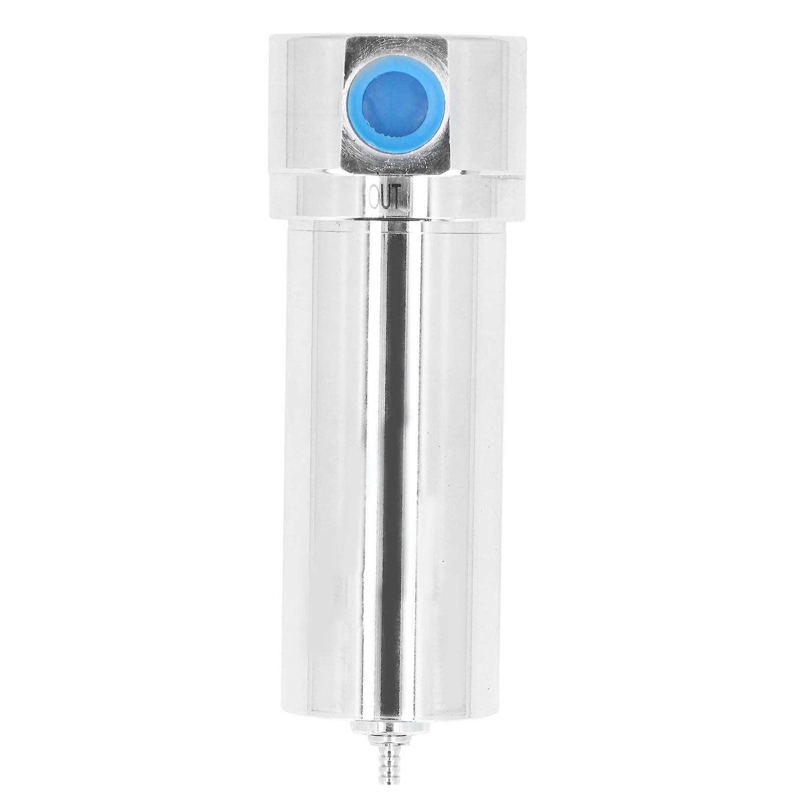 Air Compressor Filter Aluminium Alloy High Pressure Flow Oil Water Separator AccessoryQSLH‑10 G3/8