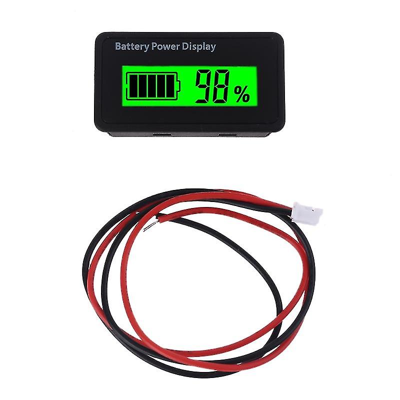 12v 24v 48v Battery Capacity Indicator Golf Cart Voltage Meter With Lcd Display