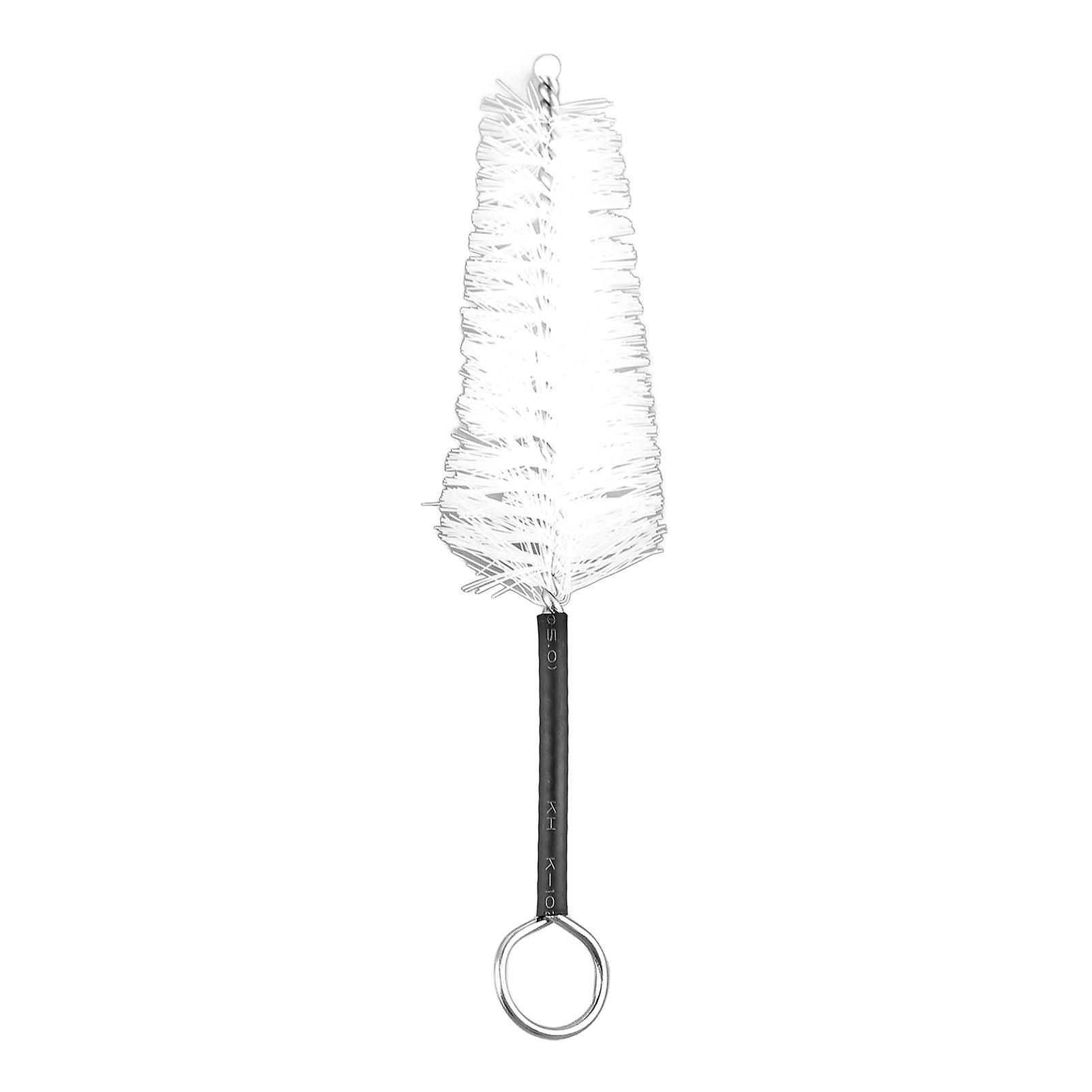 Trumpet Mouthpiece Cleaning Brush Metal Handle Soft Fiber Anti Scratch Rust Prevention Cornet Cleaning Tool