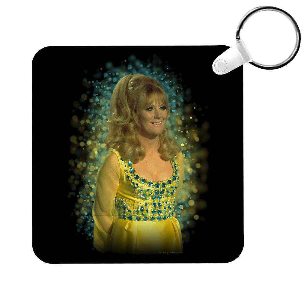 TV Times Dusty Springfield Flare Glow Effect Key Ring