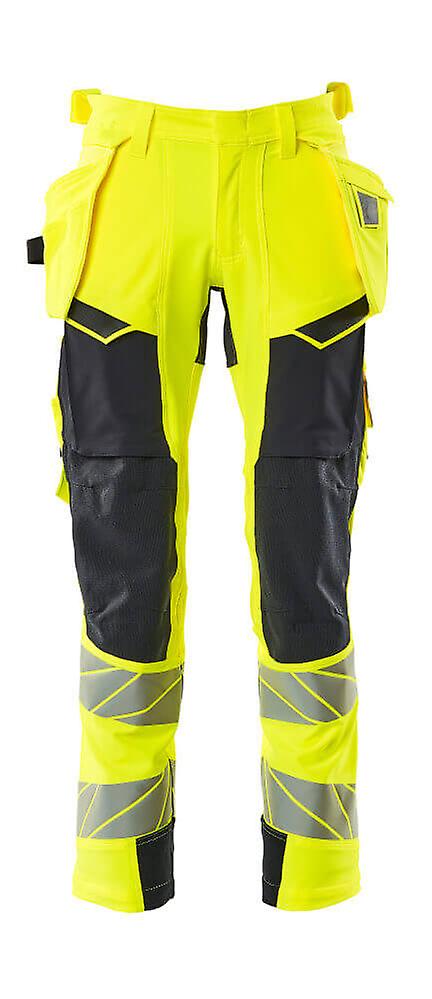 Mascotte Pantalon Haute Visibilité Avec Stretch & Poches Étui 19031-711 - Homme, Accelerate Safe (couleurs 1 De 5)