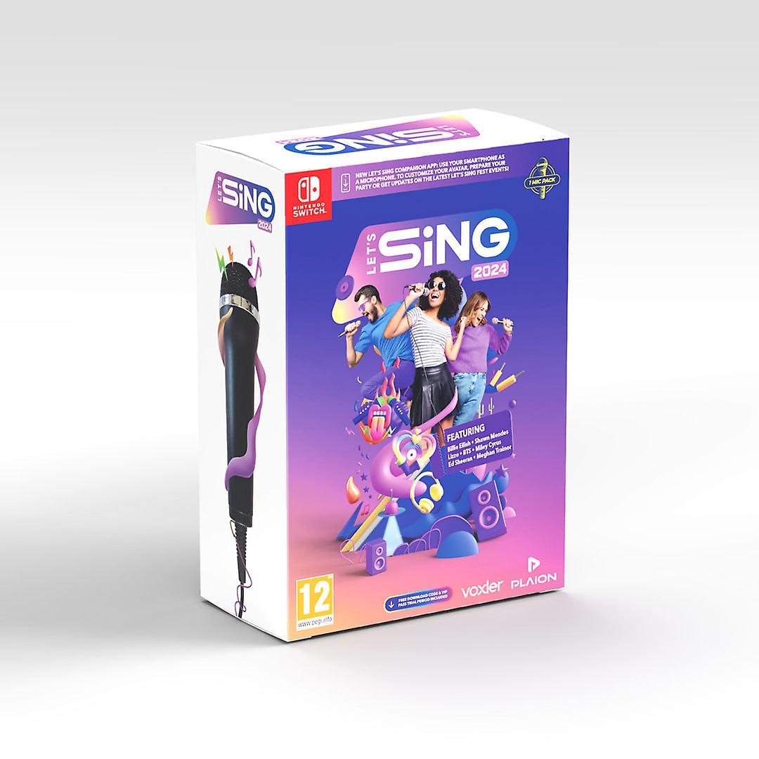 Let's Sing 2024 +1 Mic - Nintendo Switch