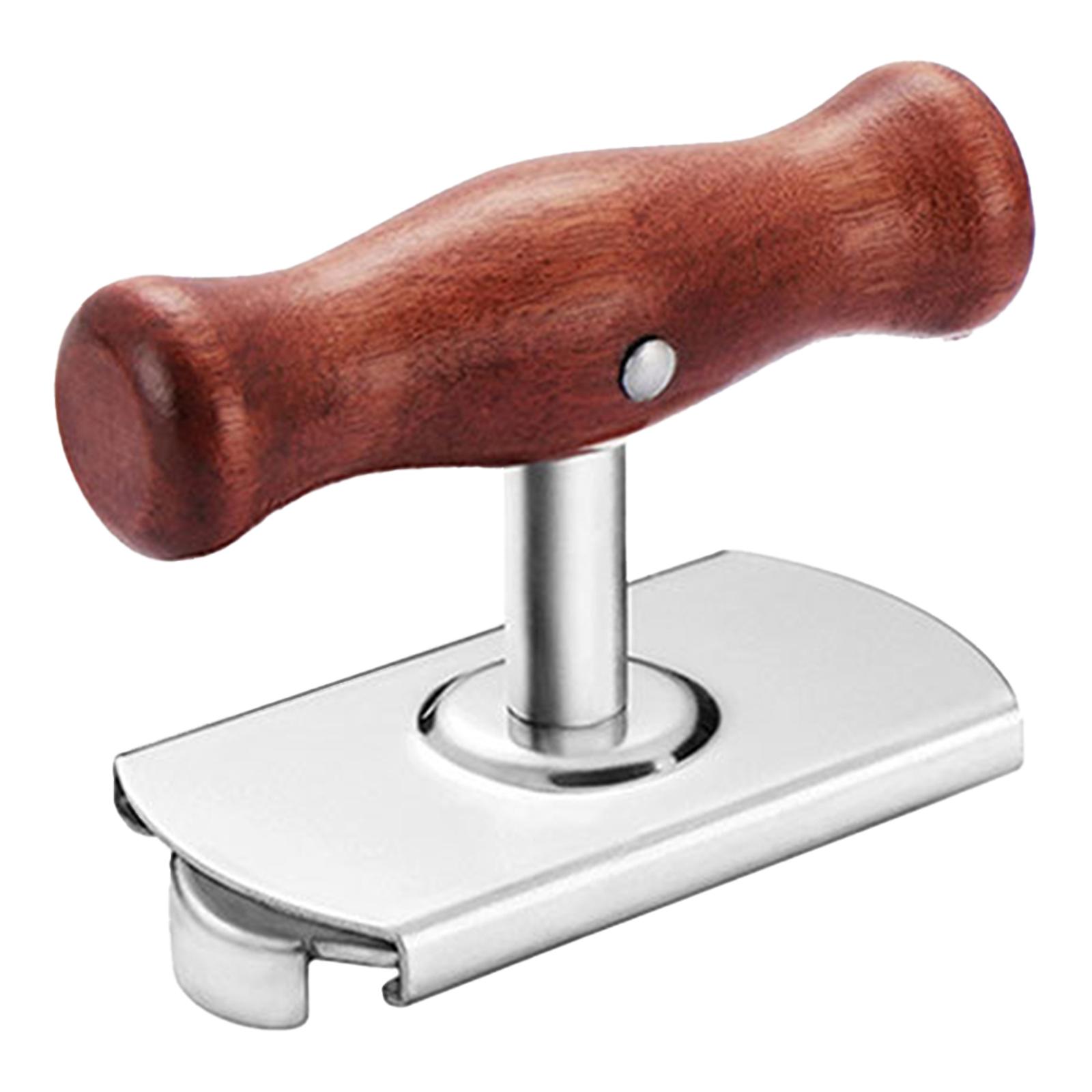 Jar Opener Bottle Opener with Wood Handle Energy Saving with Wooden Handle Design A Must-Have Kitchen Gadget Tool
