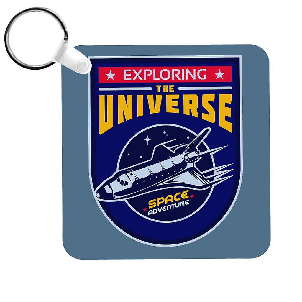 NASA Exploring The Universe Space Adventure Keyring