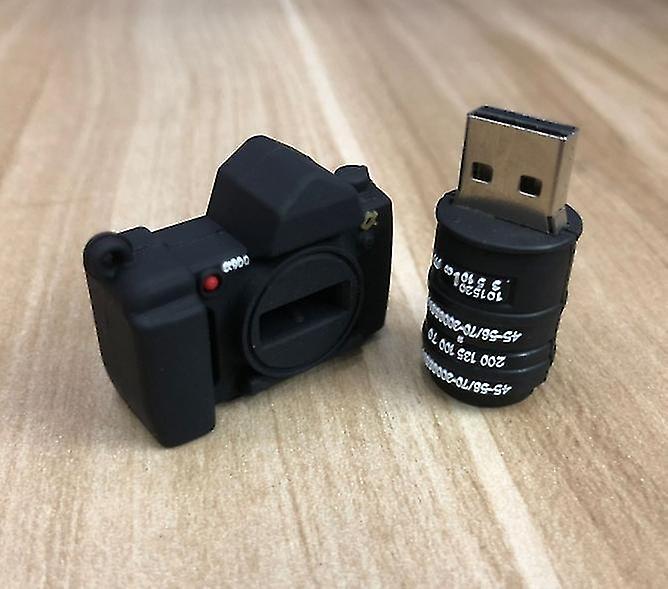 U Disk Creative Cartoon Cute Gift SLR Camera (64GB)