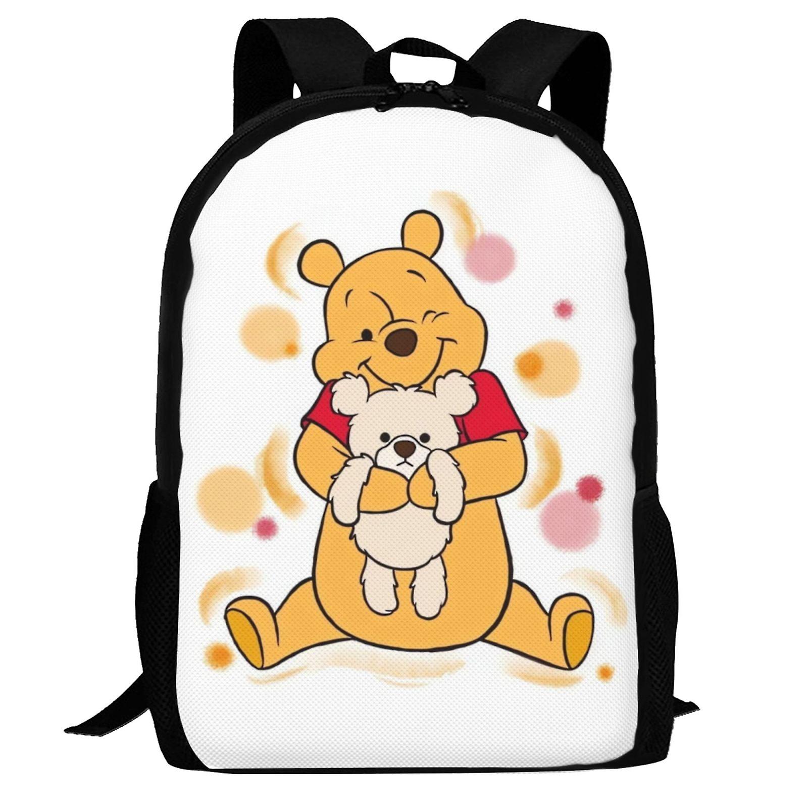 Winnie The Pooh Backpack,Laptop Backpack Lightweight Casual DaypackMulti-Function Travel Backpack