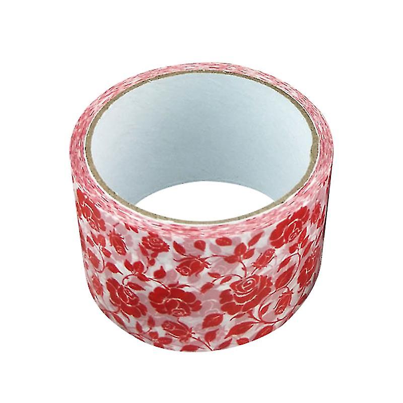 1pcs Rose Pattern Paper Tape
