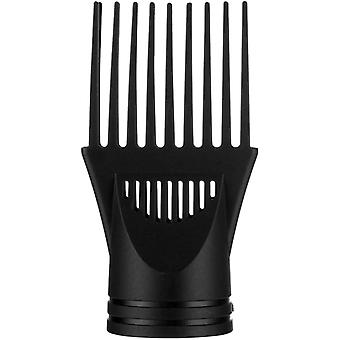 2er Pack Kamm, Haartrockner mit Kamm, Haartrockner Diffusor Diffusor Haarstyling Windkamm Abdeckung Kamm Düse Schwarz