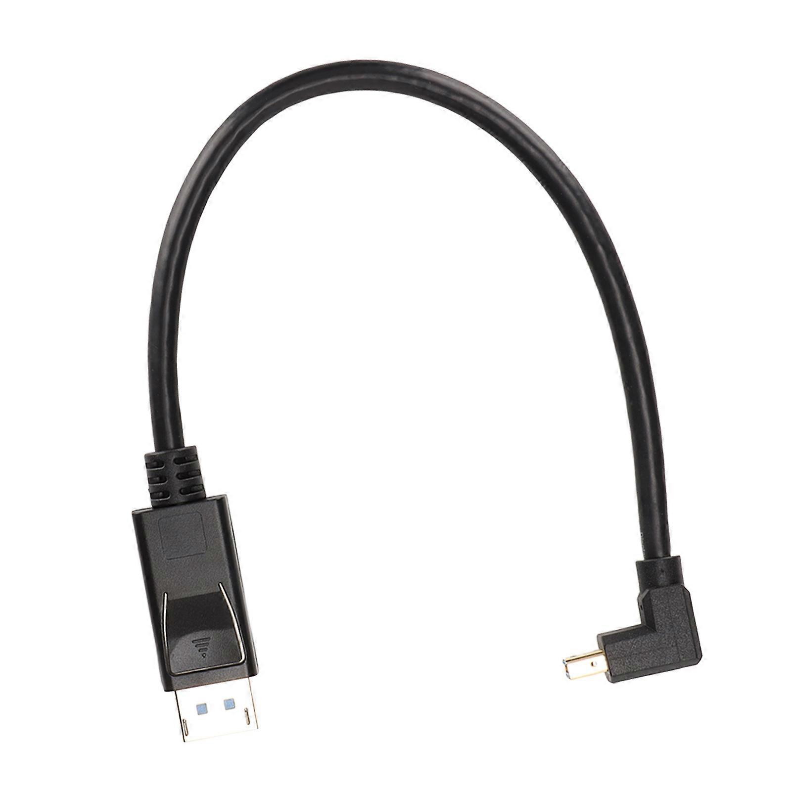 Dp To Minidp Adapter Multifunction Supports 8k 60hz 4k144hz Bidirectional Transmission Mini Displayport Adapter Downward Bend