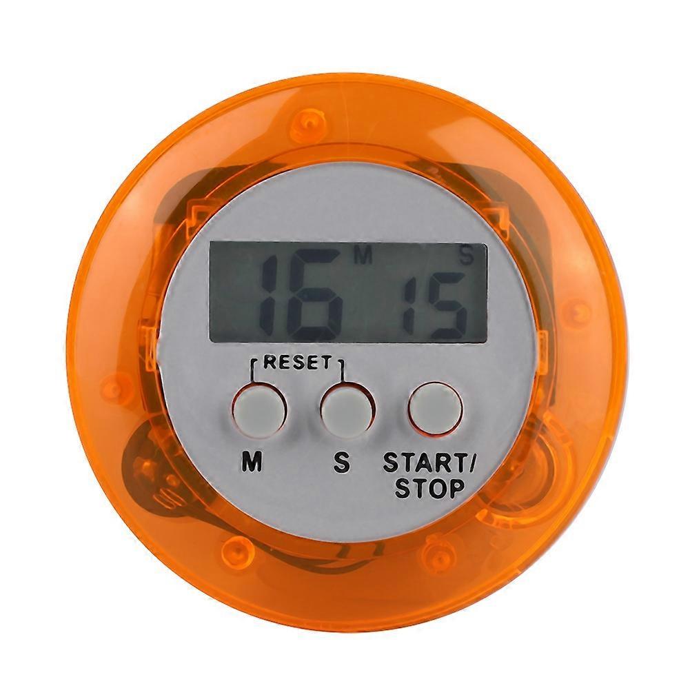 60minutes Electronic Kitchen Cooking Timer Count Down Reminders Loud Alarm Clock(Yellow)