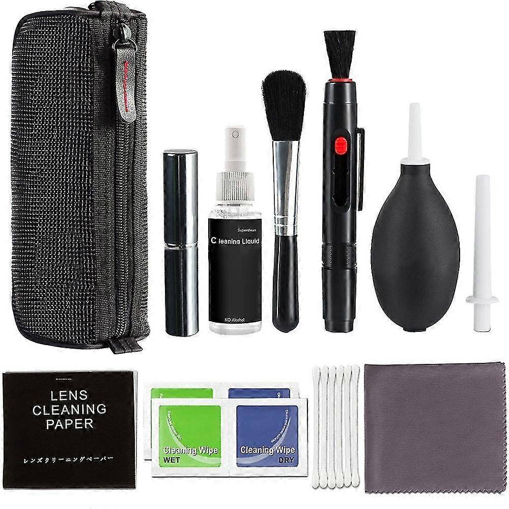 Dslr Lens Camera Cleaning Kit / Spray Bottle Brush Blower