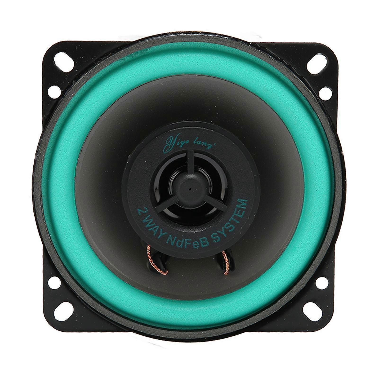 4 Inch Car Speakers 100W High Power Mid Range Stereo High Sensitivity Car Coaxial Speaker for Car Sound Systems NO.5168
