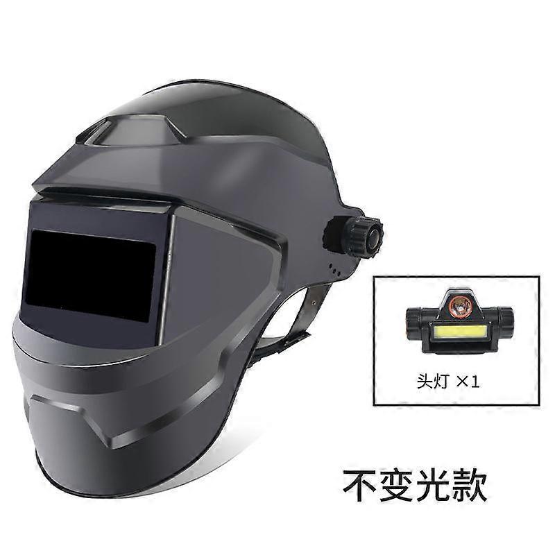 Automated Dimming Welding Facemask, Adjustable Headband, Lightweight Full-Face