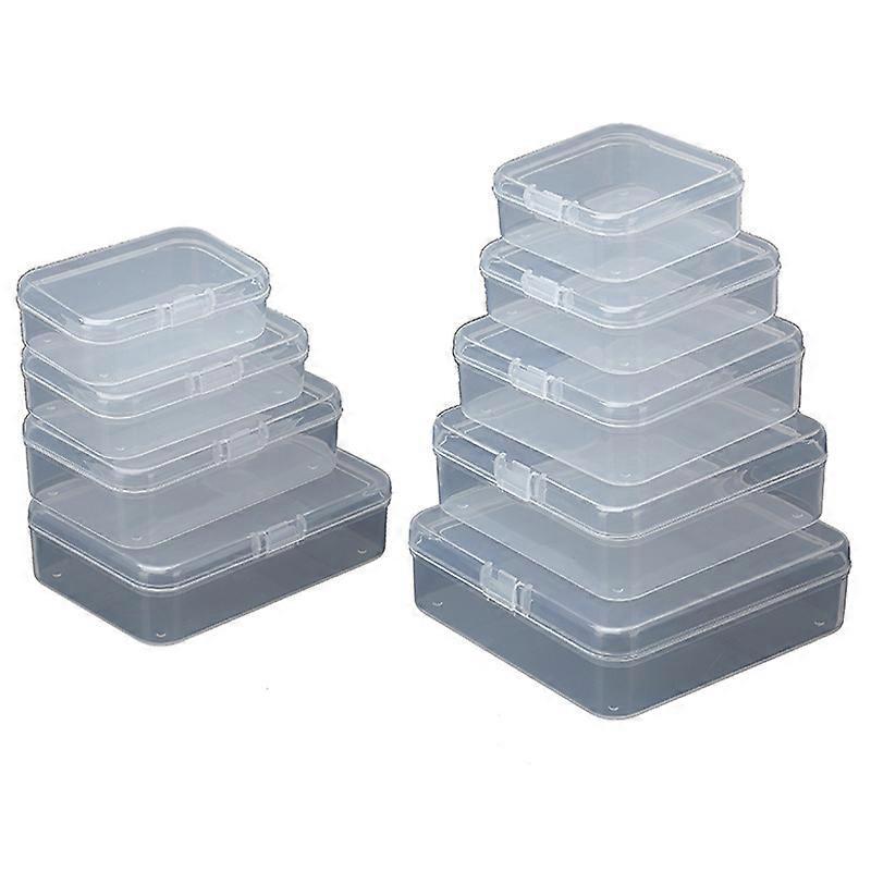 Plastic box rectangular, small workpiece box, storage box, plastic box