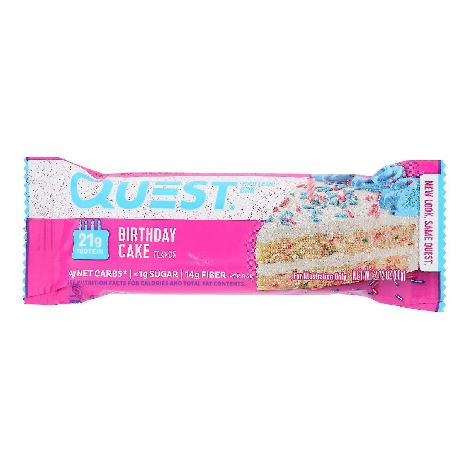 Quest Coated Protein Bar - Case Of 12 - 2.12 Oz