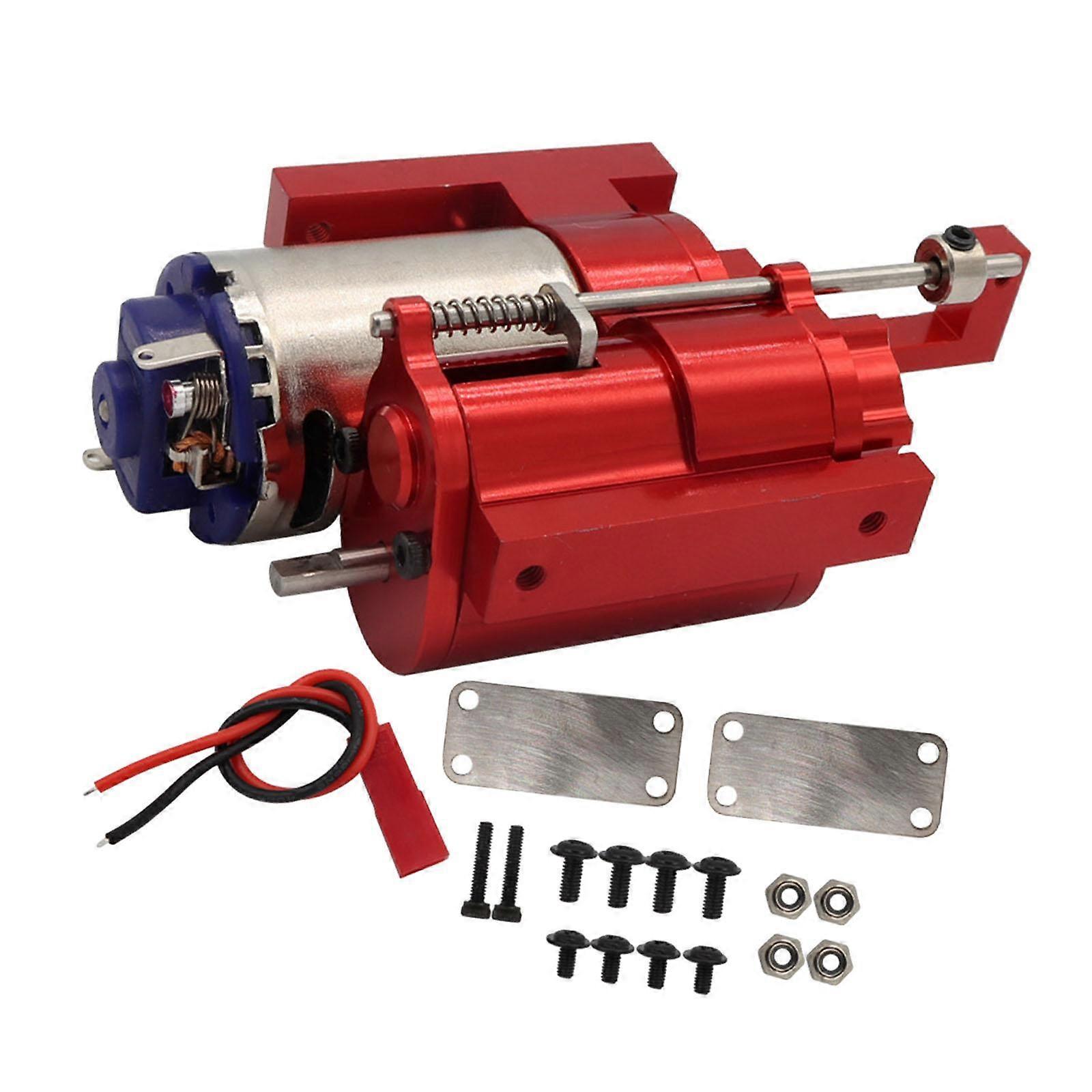 1:12 Scale Gearbox Upgrade Part for C24,Gas,D90 91 96 98 99S DIY Accessories red