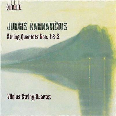 Vilnius String Quartet : Karnaviius: String Quartets Nos. 1 & 2 [ CD