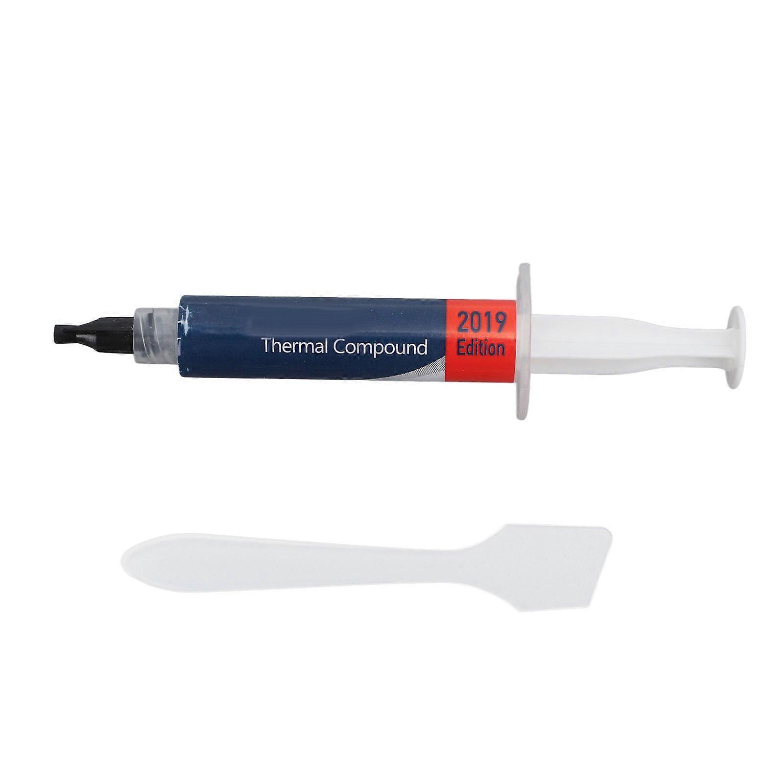 Thermal Paste Silicone Grease Insulation Protection Thermal Conductive Grease with Scraper for Chipset GPU CPU Printer