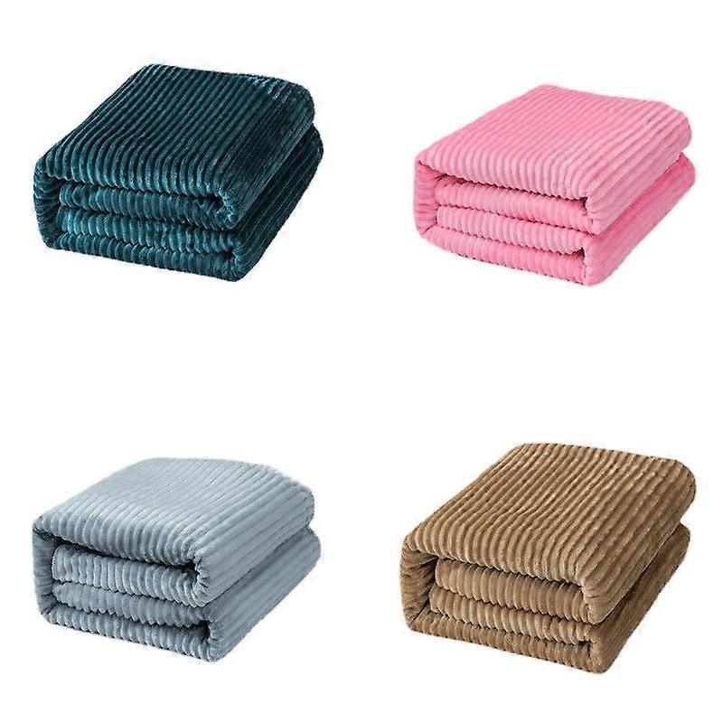 Thin Cover Blanket Flannel Coral Fleece Children's Blanket Student Dormitory Nap Air Conditioning Sofa Blanket