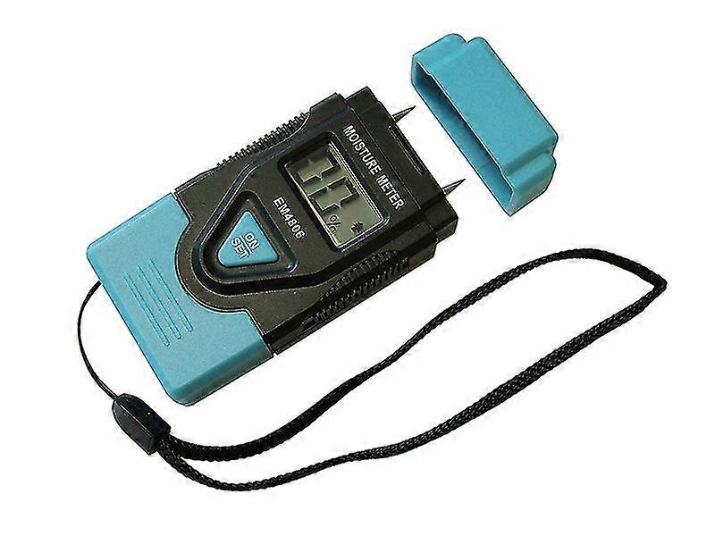 Faithfull Damp & Moisture Meter LCD Display FAIDETDAMP