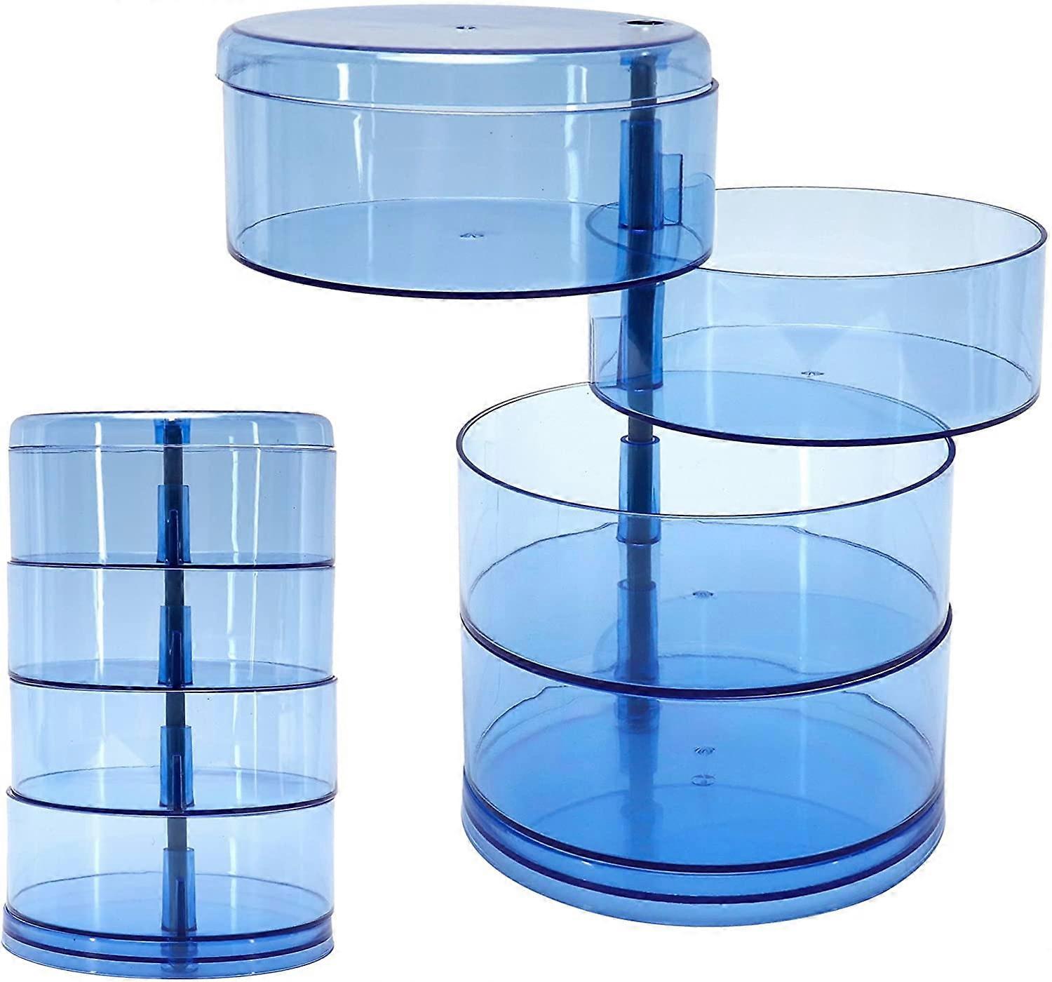 Ornaments Storage Revolving MultiLayer Jewelry Plastic Sorting Box