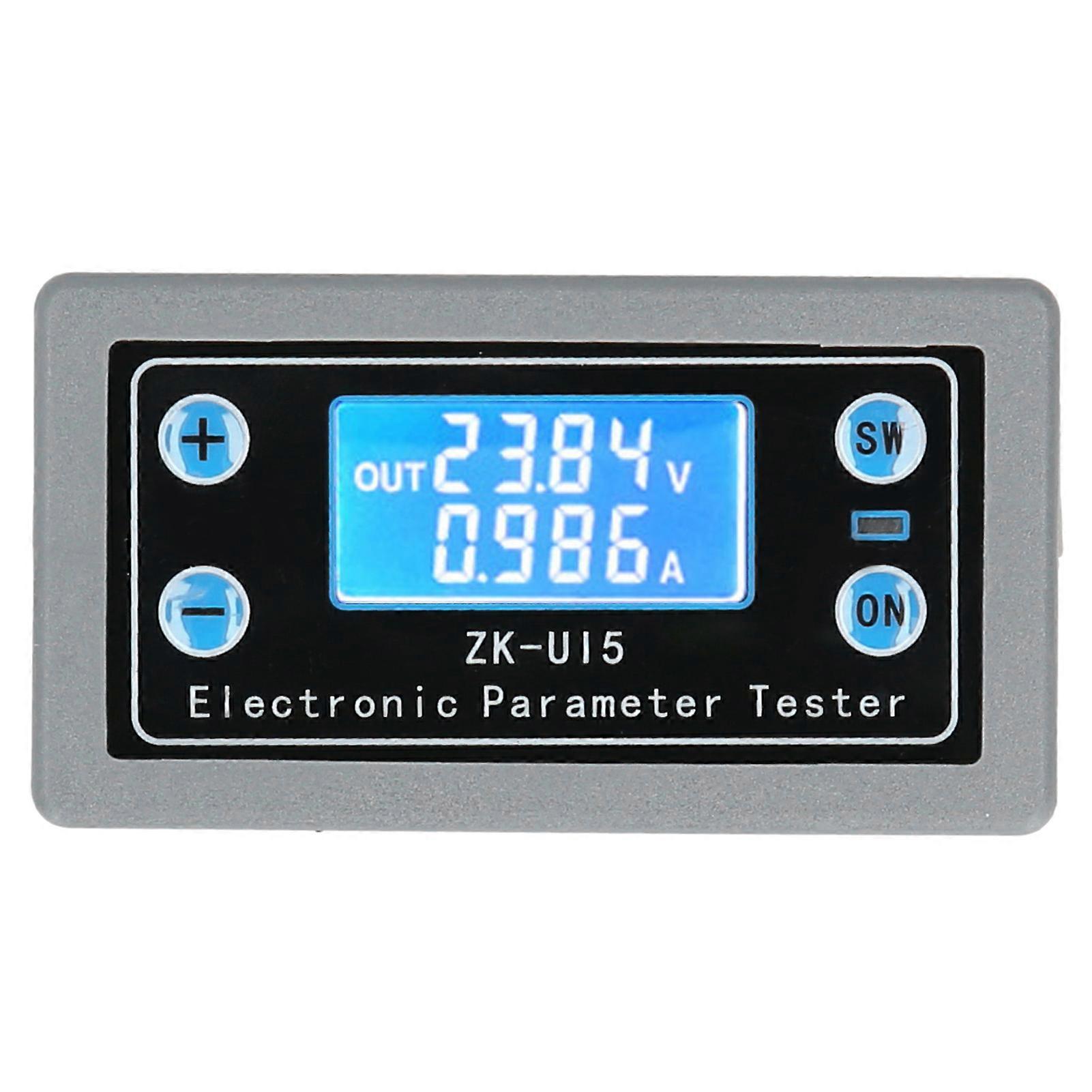 ZKU15 Voltage Current Testing Meter LCD Digital Display Multifunctional Volt Ammeter YEMAA
