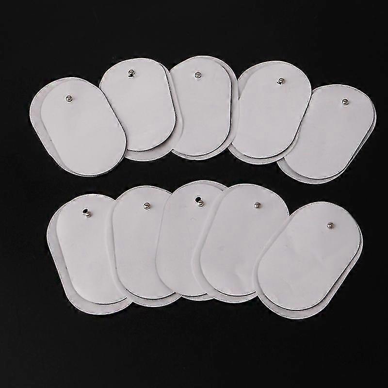 10pcs Silic L Tens S Elect Replacement Massar Pads