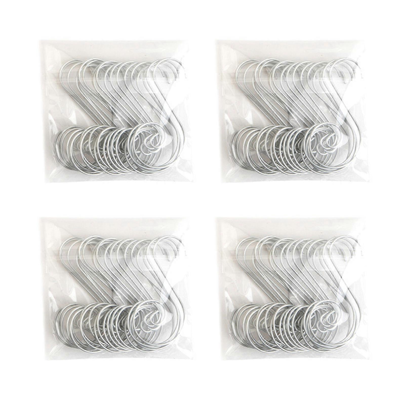 New Christmas Tree Ornament Hooks 80pcs S Shaped Baubles Ball Xmas Party Decor Multipurpose Hooks