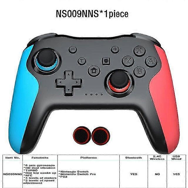 2Pcs bluetooth 2.4g wireless controller for nintendo switch