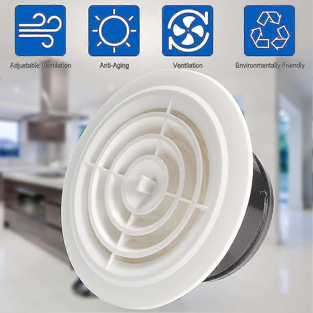 100mm adjustable air vent round air vent