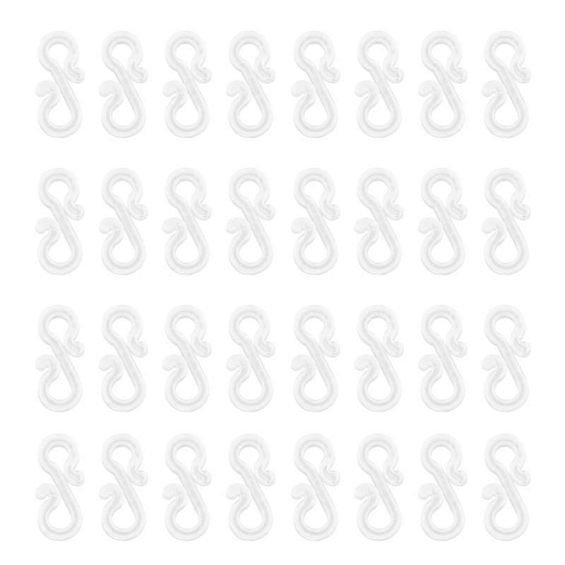 48pcs gutter hooks s clip hooks for christmas decoration outside string lights seasonal fairy light