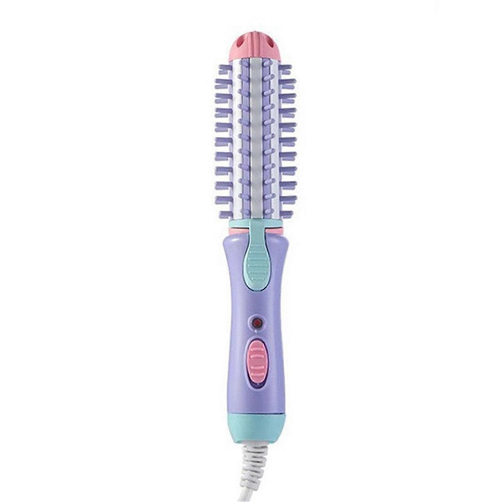 2 in 1 Ceramic Hair Straightener Wet Dry Anti-scalding Hair Curling Iron for Hair Styling Tool