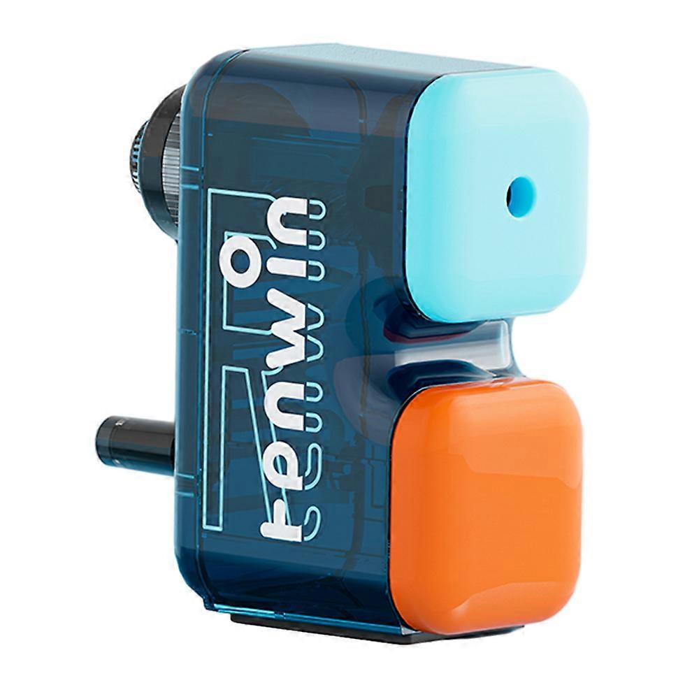 tenwin Manual Pencil Sharpener Hand Crank Pencil sharpeners 2B-6B / 8.2mm Diameter Colored Pencils Hexagonal/ Triangular/ Round Long Point Pencil Sh