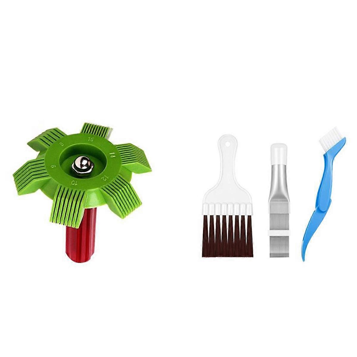 مكثف مشط الفولاذ المقاوم للصدأ زعنفة مشط فرشاة لمكيف الهواء بليد تبريد استقامة نظيفة