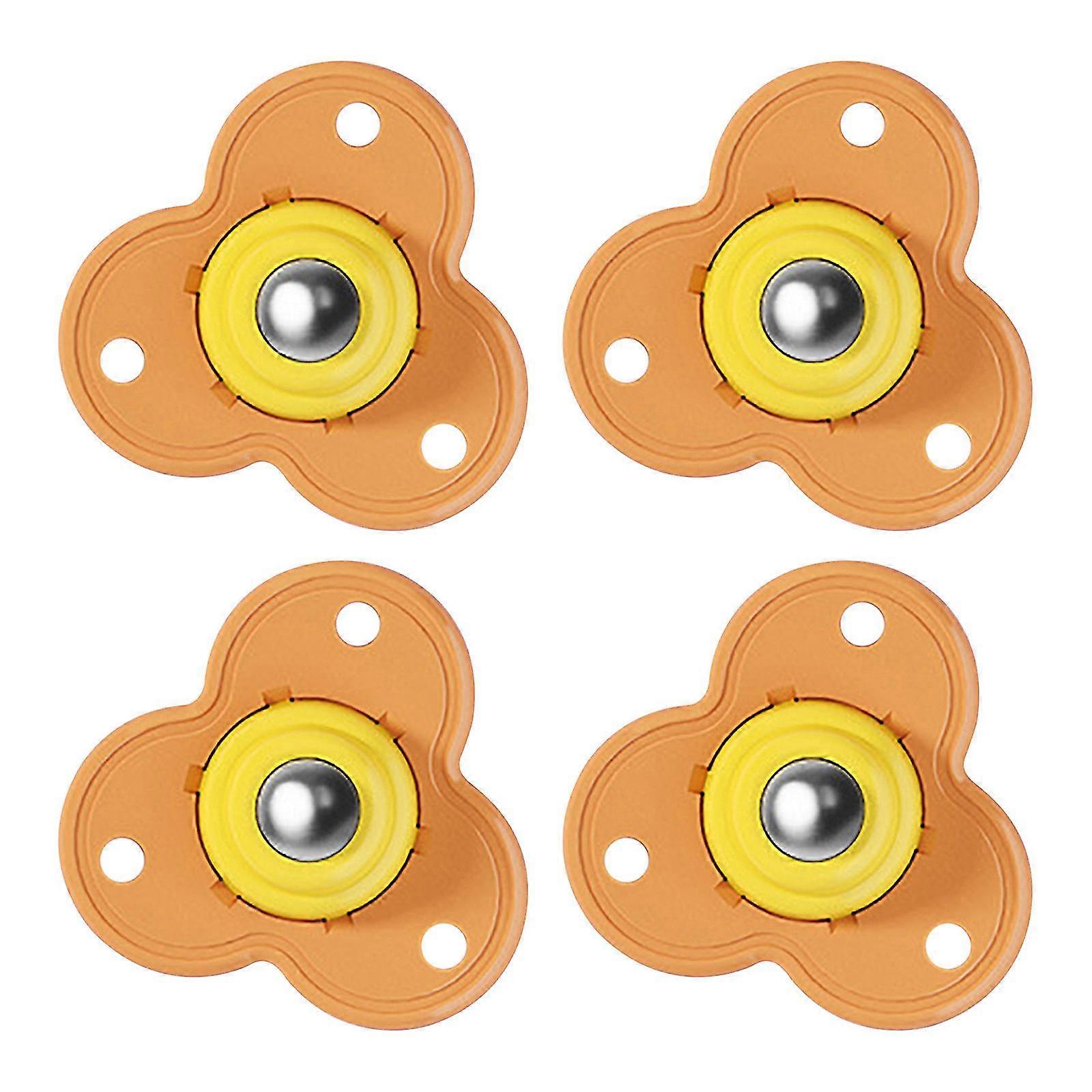 Wheels Can Be Glued To The Bottom Of The Bed Shelf, Roller Storage Box, Bottom Pulley, One-way Wheel, Small Caster