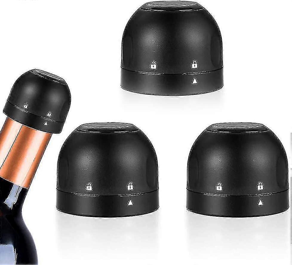 3-pack Wine Bottle Stopper Silicone Seals