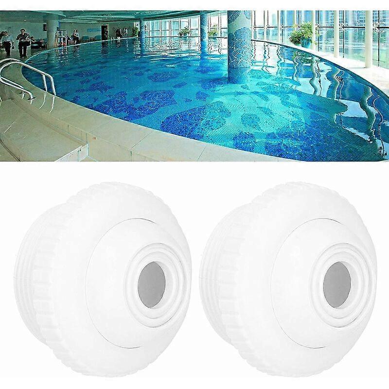 Above Ground Pool Return Nozzle Pool Nozzle, Replaceable Water Outlet Return Jet Connector for Swimming Pool 2 pcs -