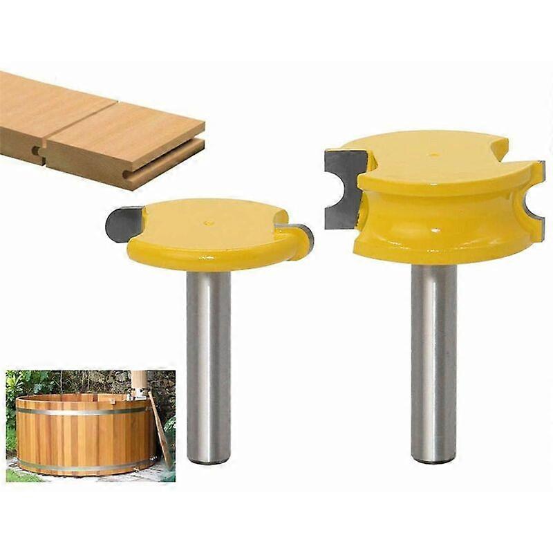 Dfonceuse bois 2 pices/ensemble 8mm, toupie bois incurve, couteau rainurer polyvalent vraiment pratique