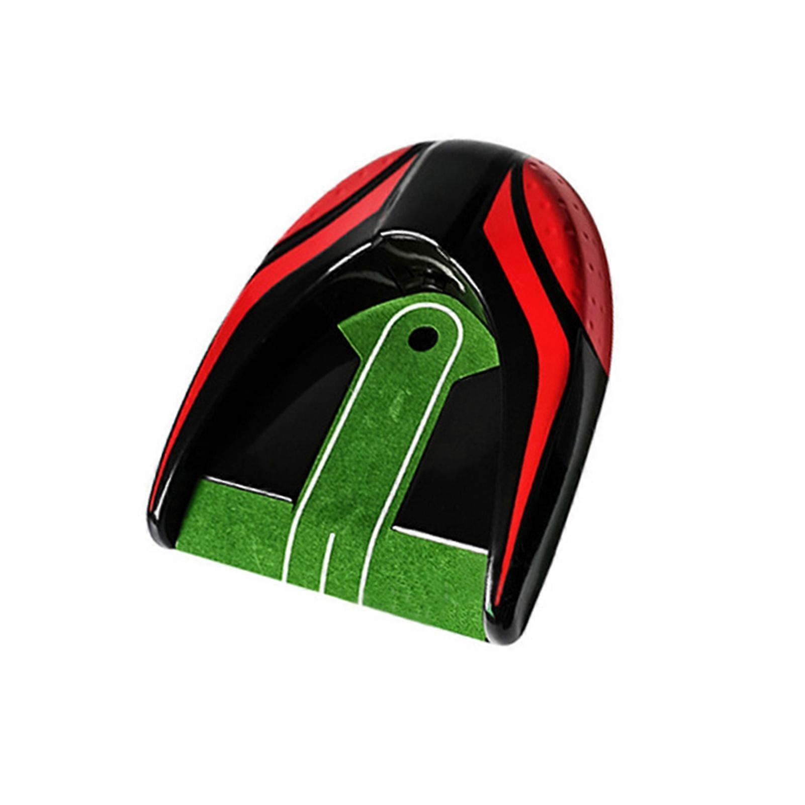 Automatic Return Golf Device Run Smoothly Lightweight Golf Accessory Golf Ball Kick Back Cup Device with Green Slope Mat for Home