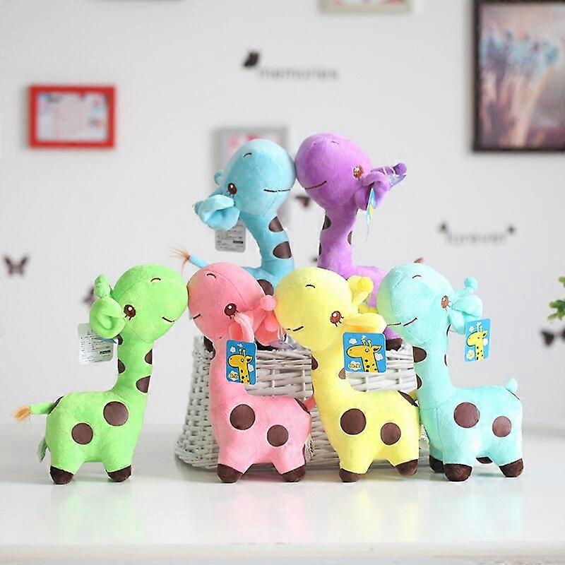 25cm New Giraffe Der Soft Peluche Toy Animal Dolls
