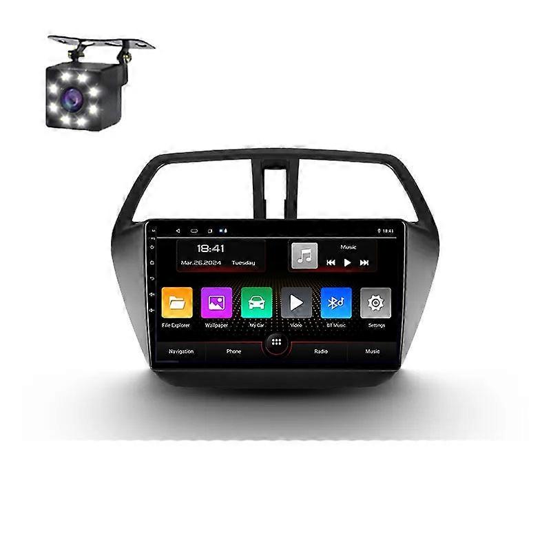 スズキSX4 2 S-Cross 2012-2016マルチメディアビデオCarplayナビゲーションGPS用カーラジオ